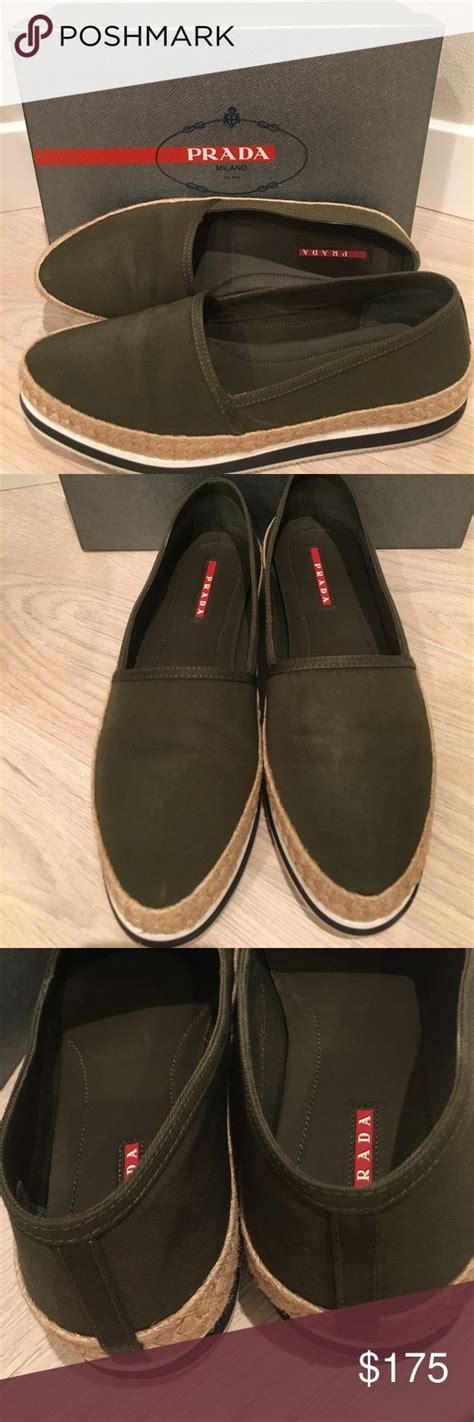 prada mens sandals sale|Prada espadrilles men's.